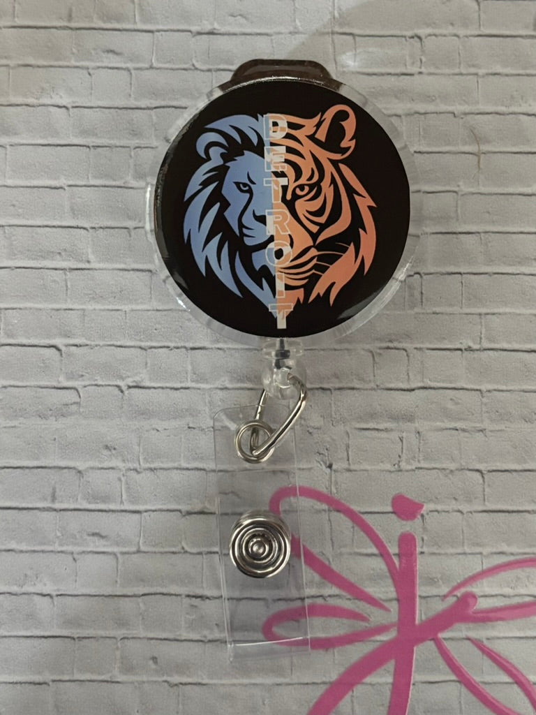 LIONS AND TIGERS BADGE REEL