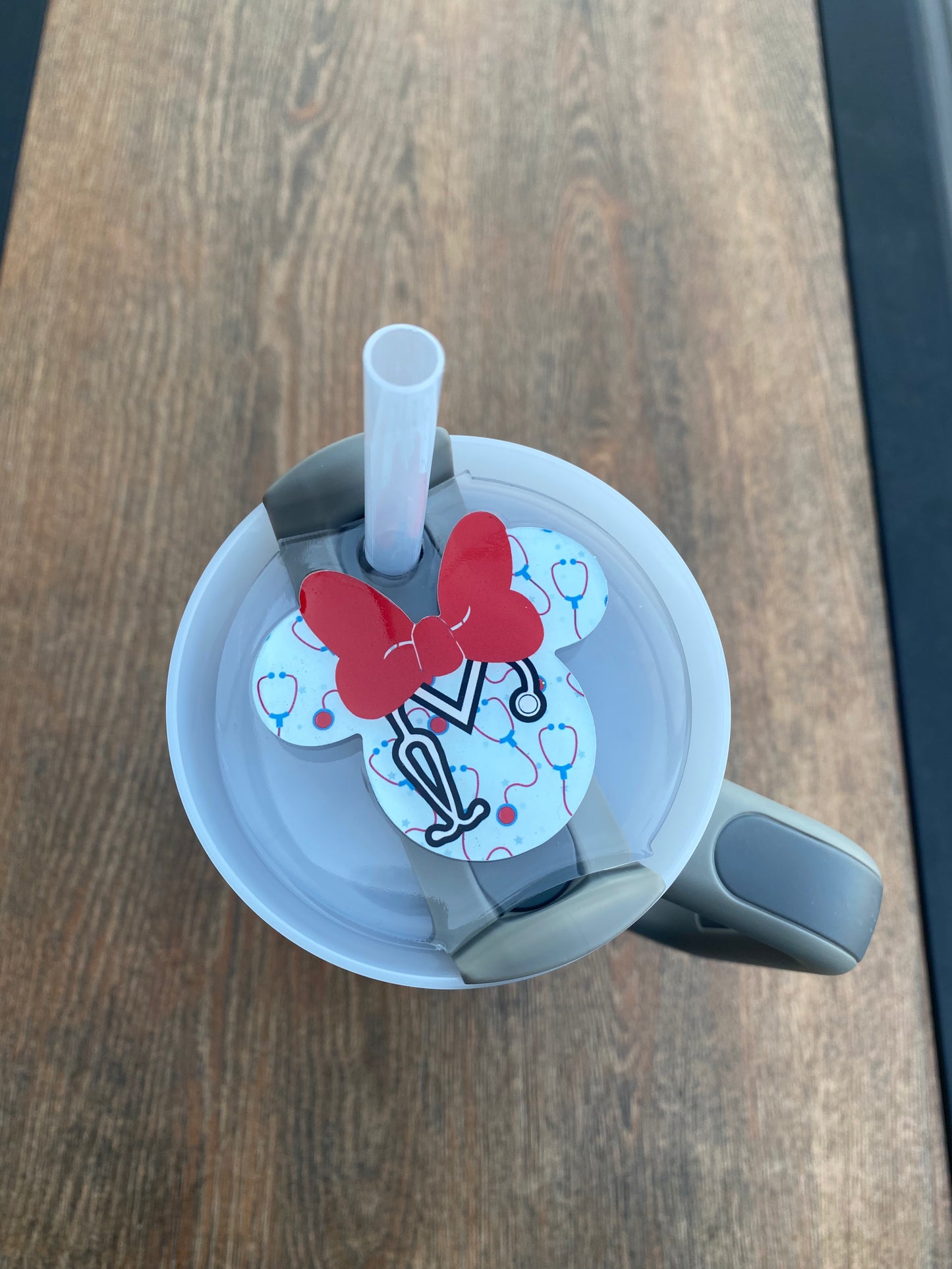 Medical Mouse Stanley Tumbler Tag Full Coverage- 20/30oz