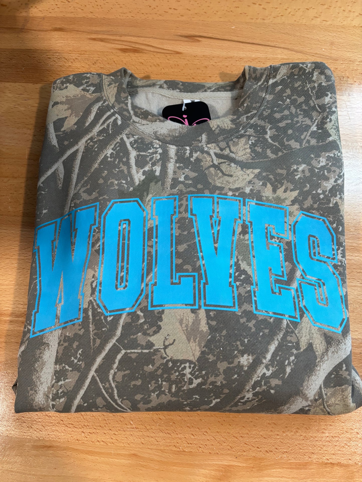 CAMO TEAM CREWNECK
