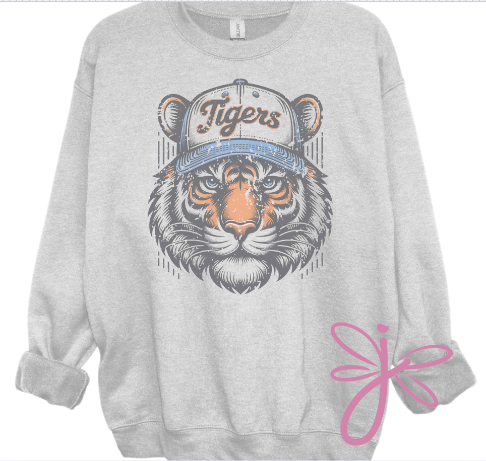 Cool Tiger (Light Heather Gray) – Civic Park Studio