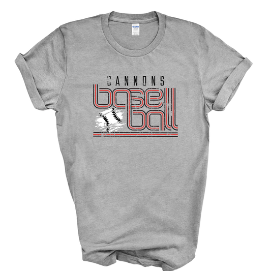 RETRO CANNONS BASEBALL SHIRT