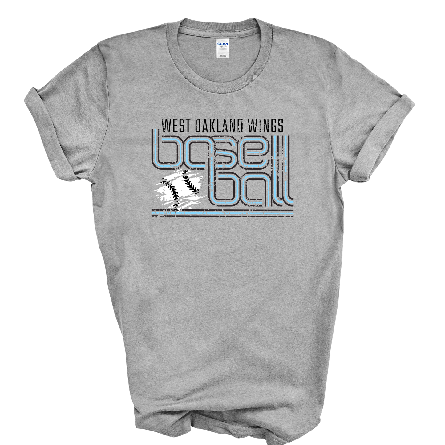 RETRO WOW BASEBALL SHIRT