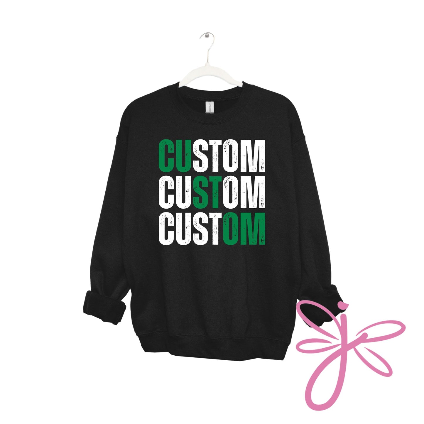 CUSTOM TEAM DISTRESSED