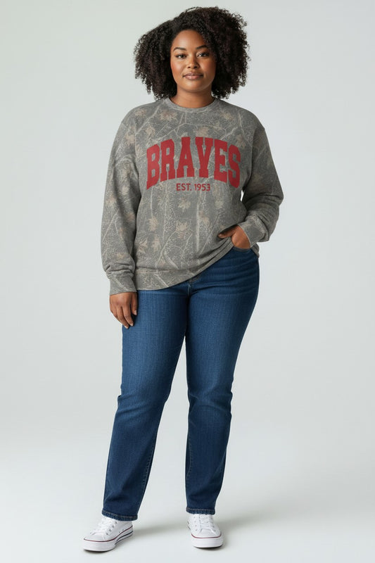 CAMO TEAM CREWNECK