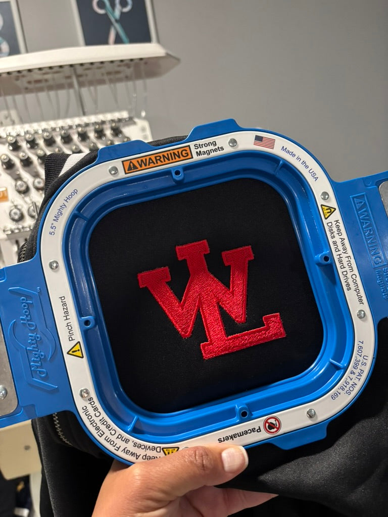 CUSTOM "WL" EMBROIDERED BOMBER JACKET