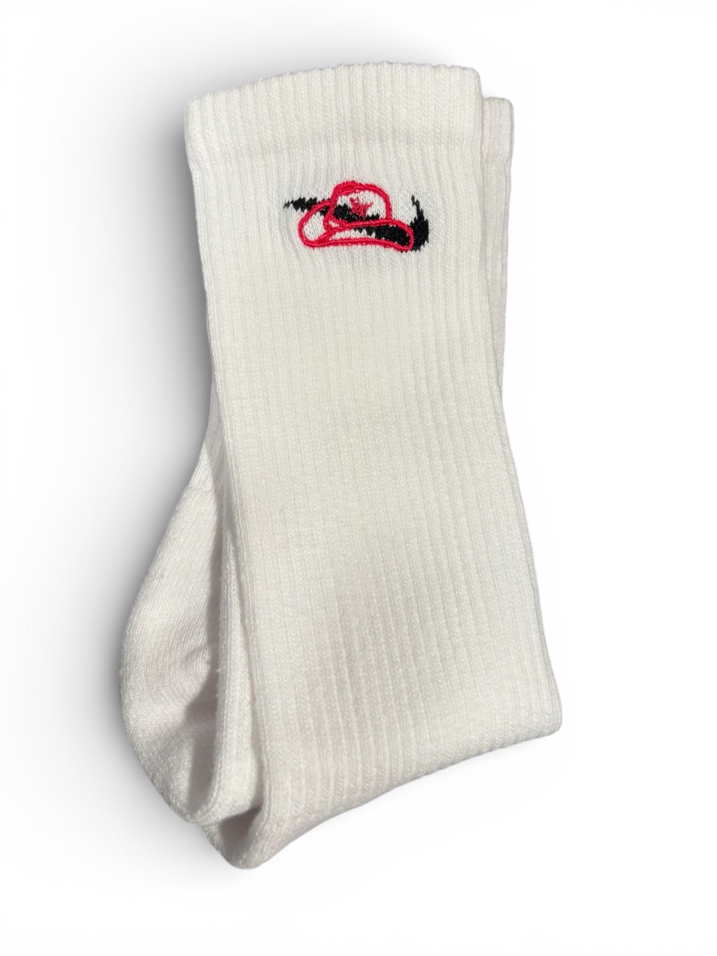 EMBROIDERED NIKE CREW SOCKS