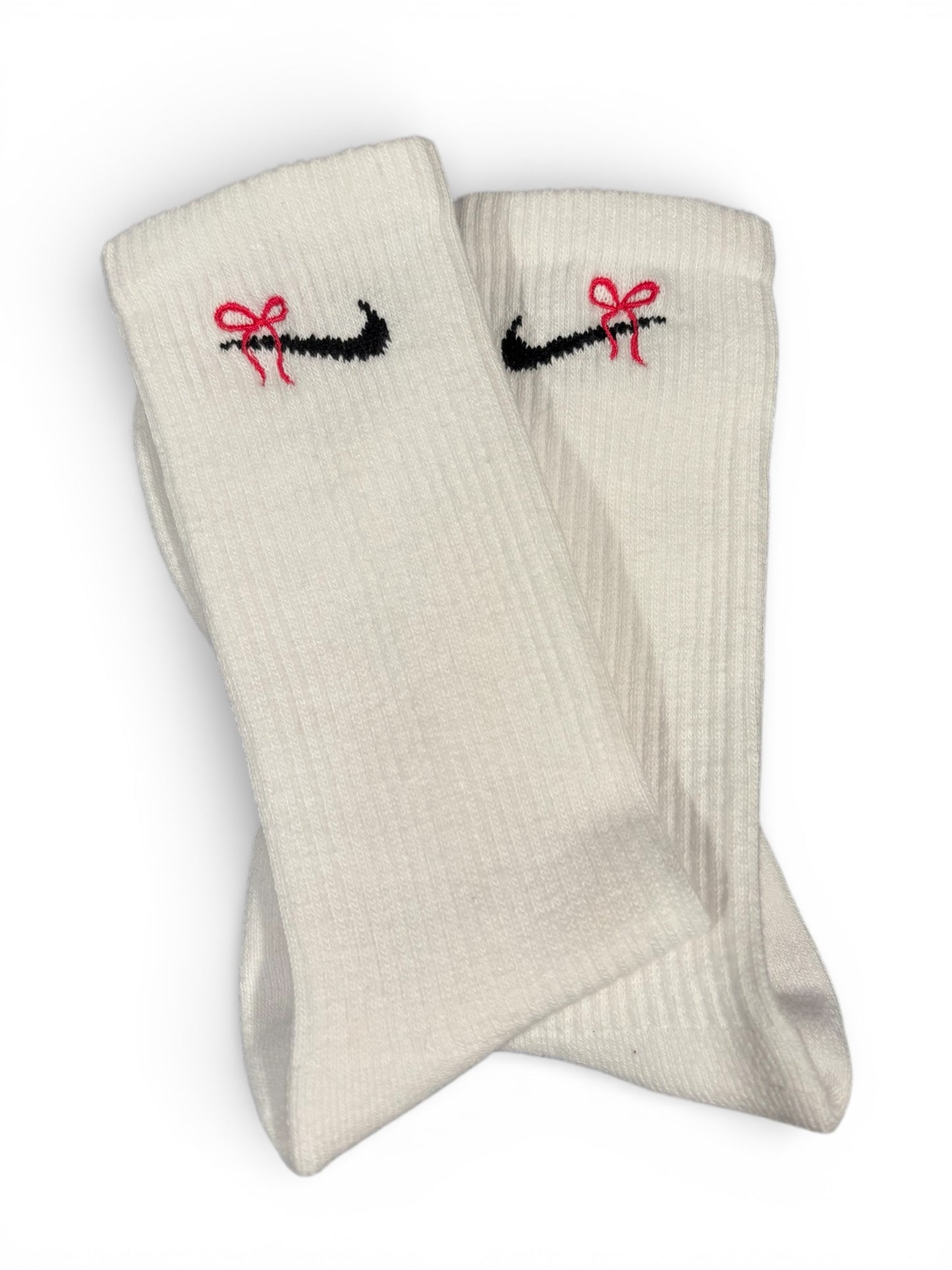 EMBROIDERED NIKE CREW SOCKS