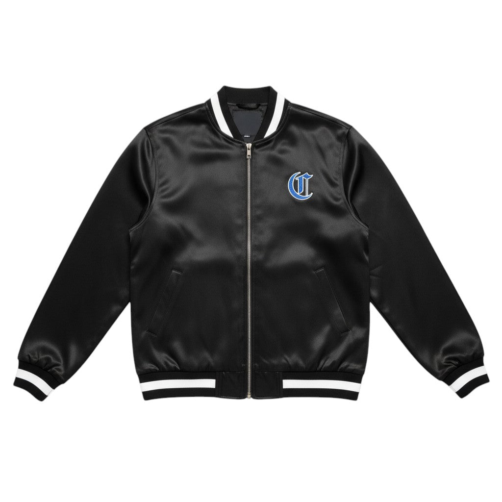 CUSTOM OLD ENGLISH "C" EMBROIDERED BOMBER JACKET