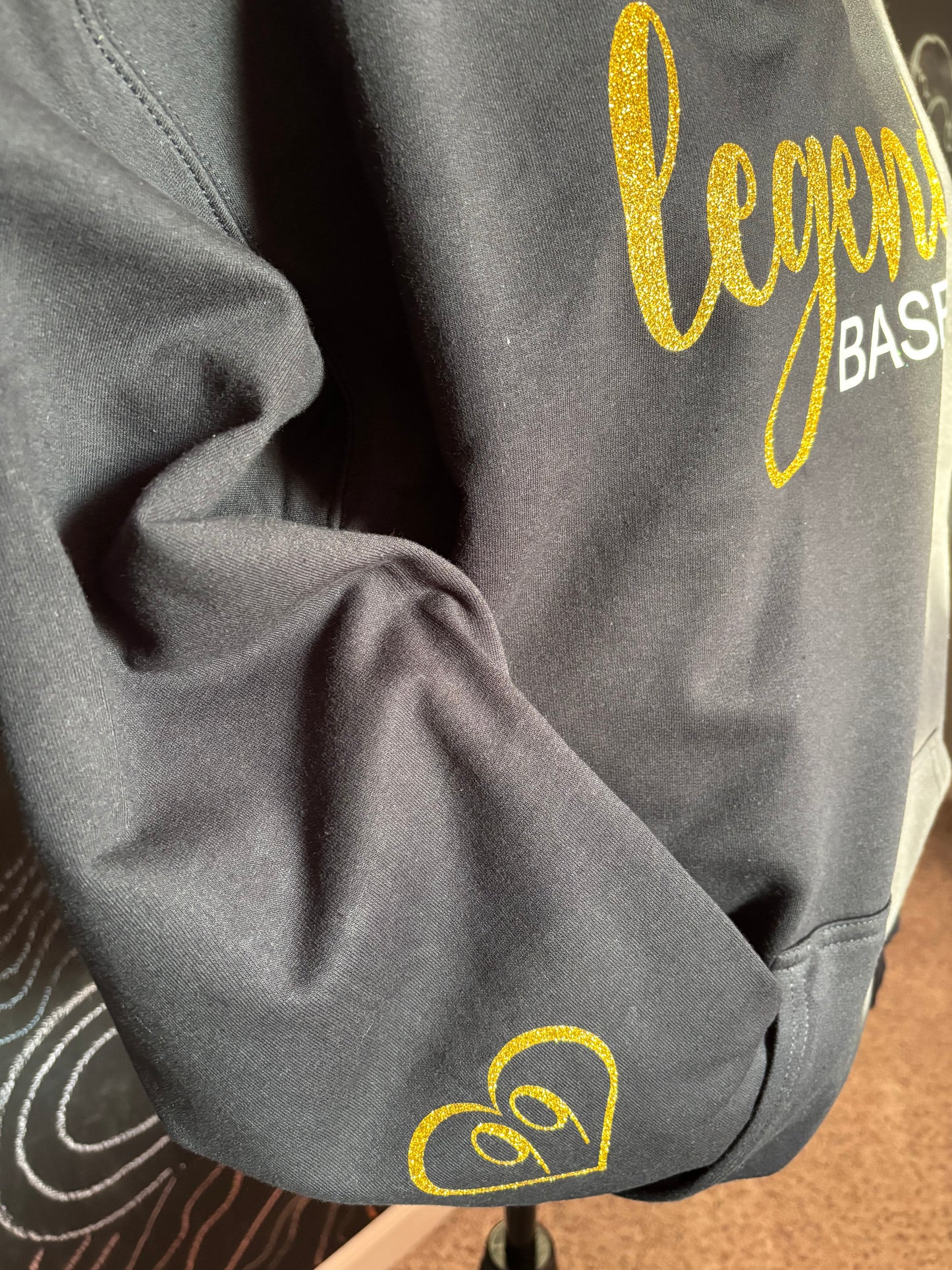TEAM GLITTER SWEATSHIRT