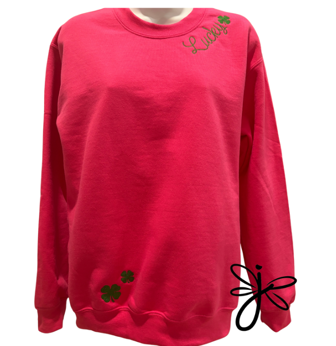 LUCKY SHAMROCK EMBROIDERY