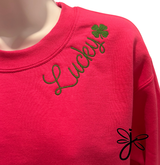 LUCKY SHAMROCK EMBROIDERY