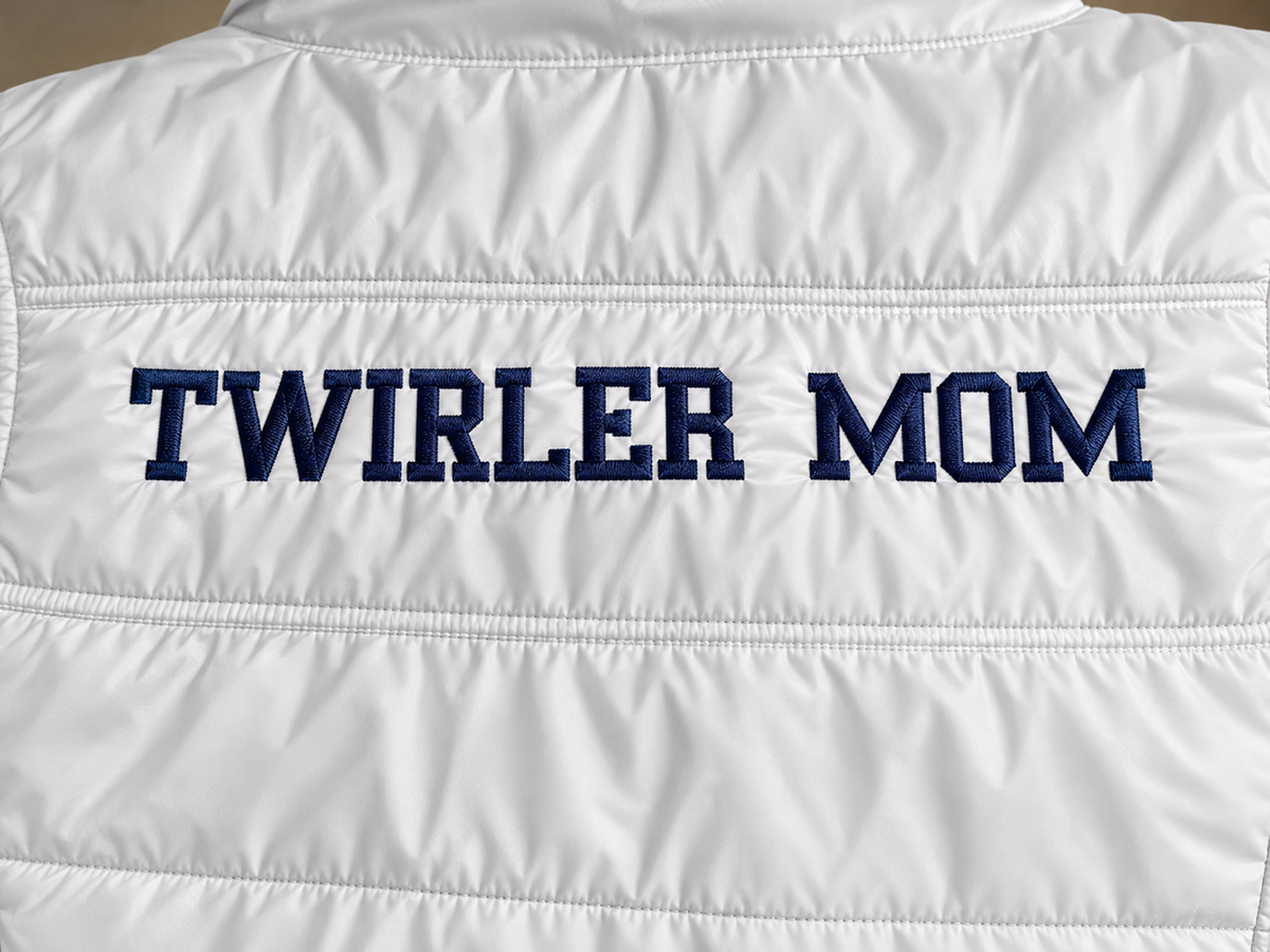 Personalized Embroidered Puffer Vest