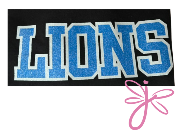 LIONS GLITTER SWEATSHIRT