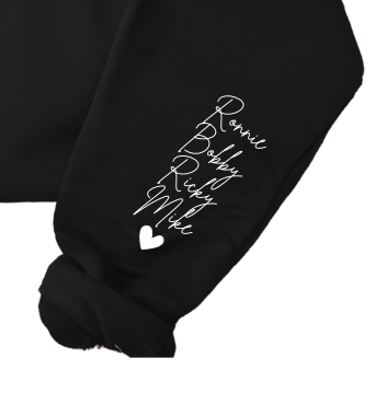 PERSONALIZED SWEATSHIRT