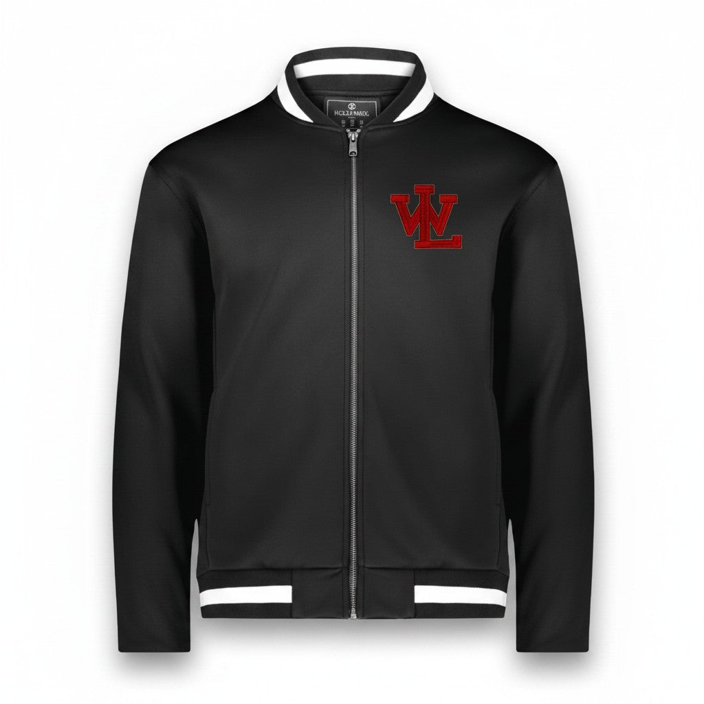 CUSTOM "WL" EMBROIDERED BOMBER JACKET