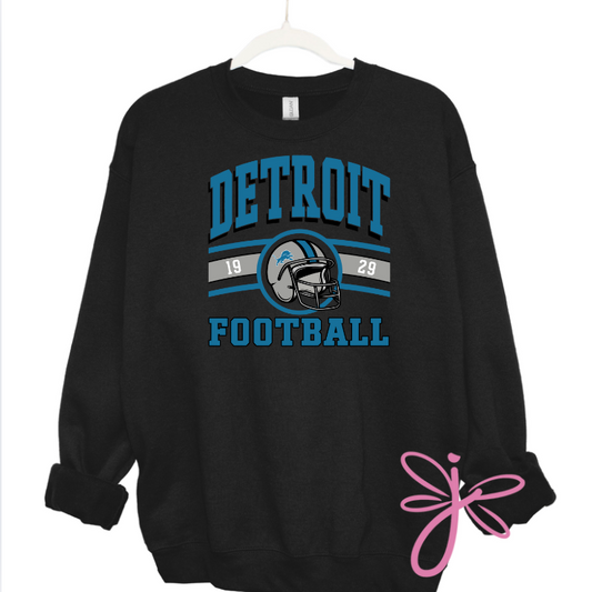 DETROIT FOOTBALL SWEATSHIRT