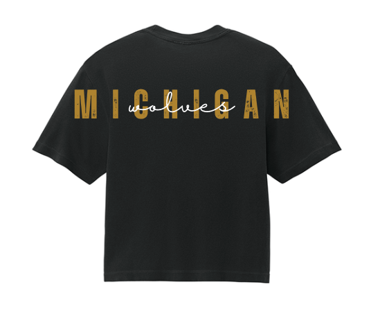 BIG BACK BOXY "CROP" TEAM SHIRTS