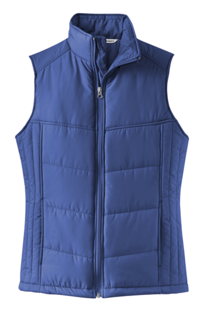 Personalized Player Number Embroidered Puffer Vest