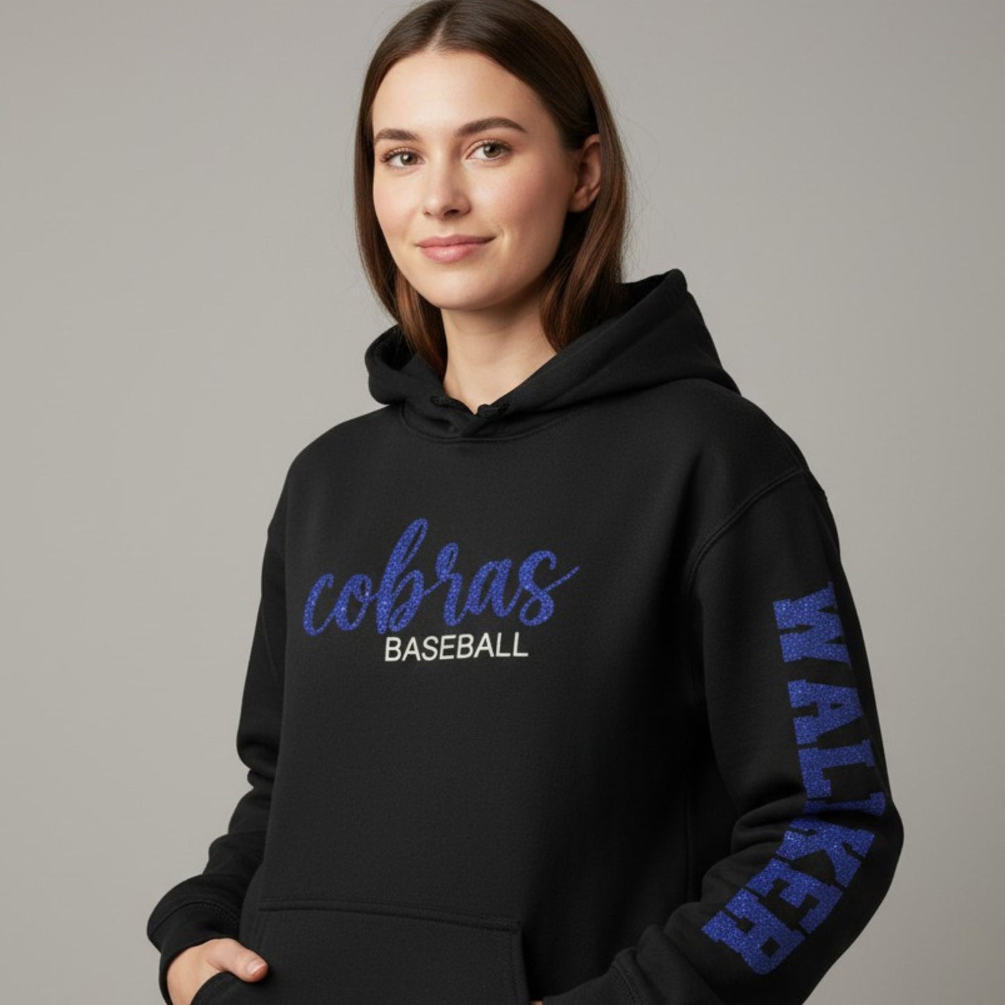 TEAM GLITTER SWEATSHIRT