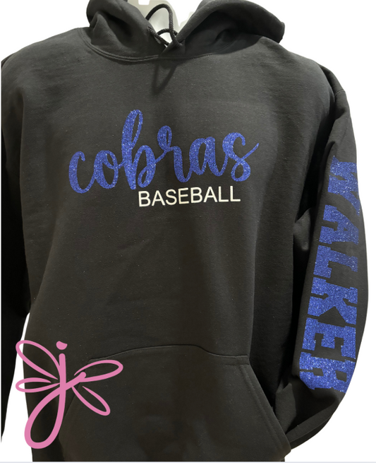 COBRAS GLITTER SWEATSHIRT