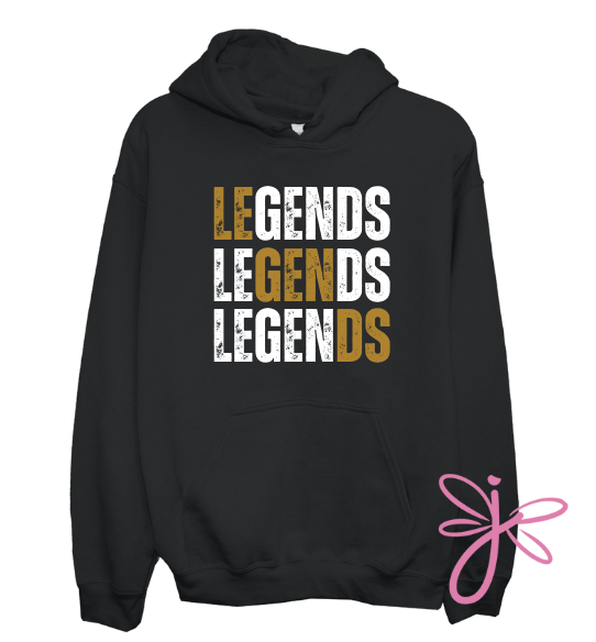 LEGENDS DISTRESSED BLACK