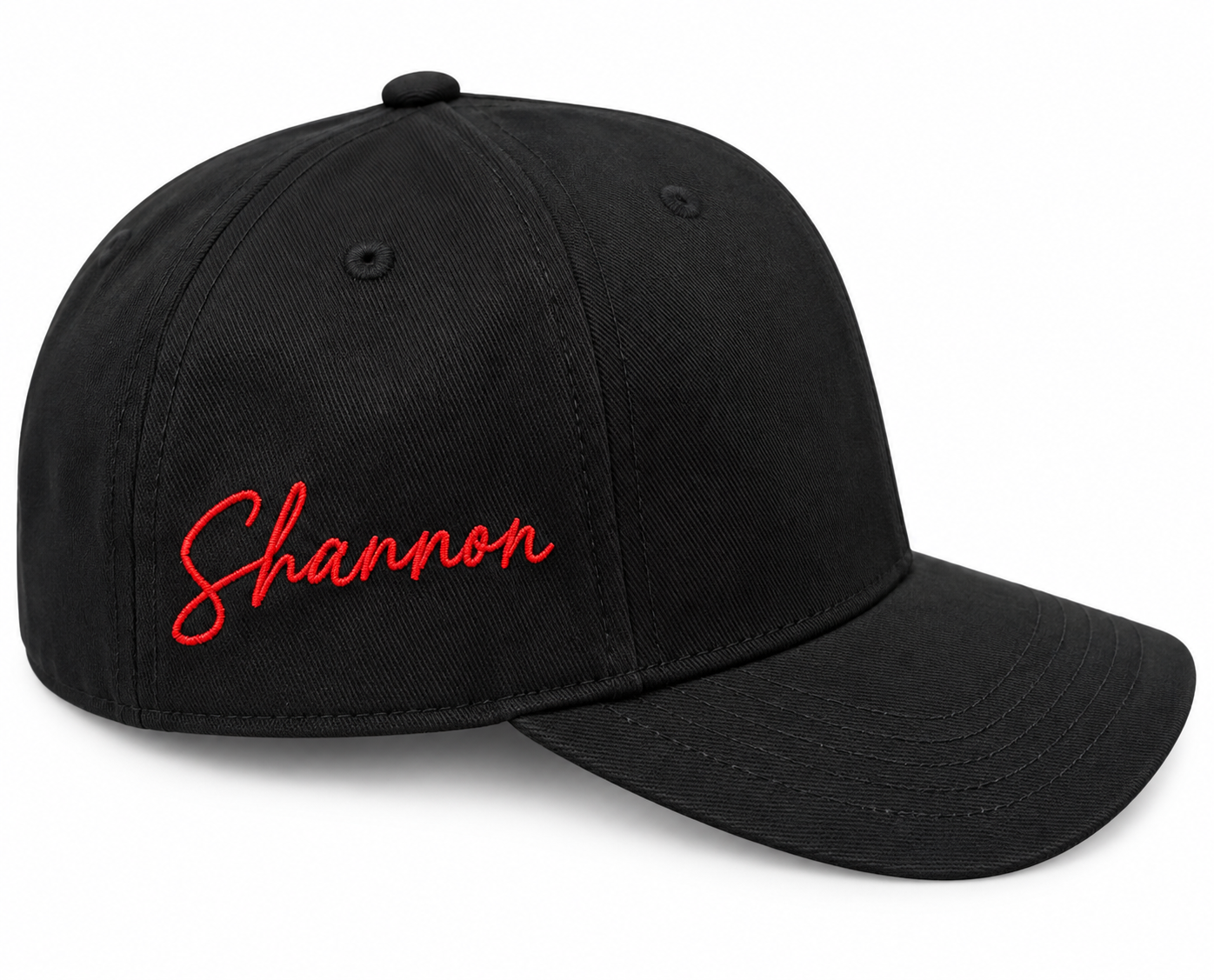 Custom Number Puff Embroidered Hat